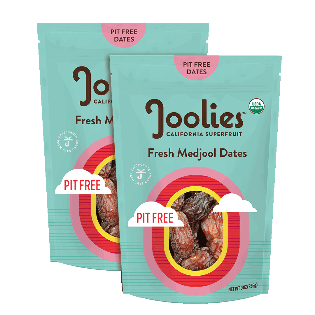 Organic Medjool Dates- Pack of Two Pit Free 9oz Bags