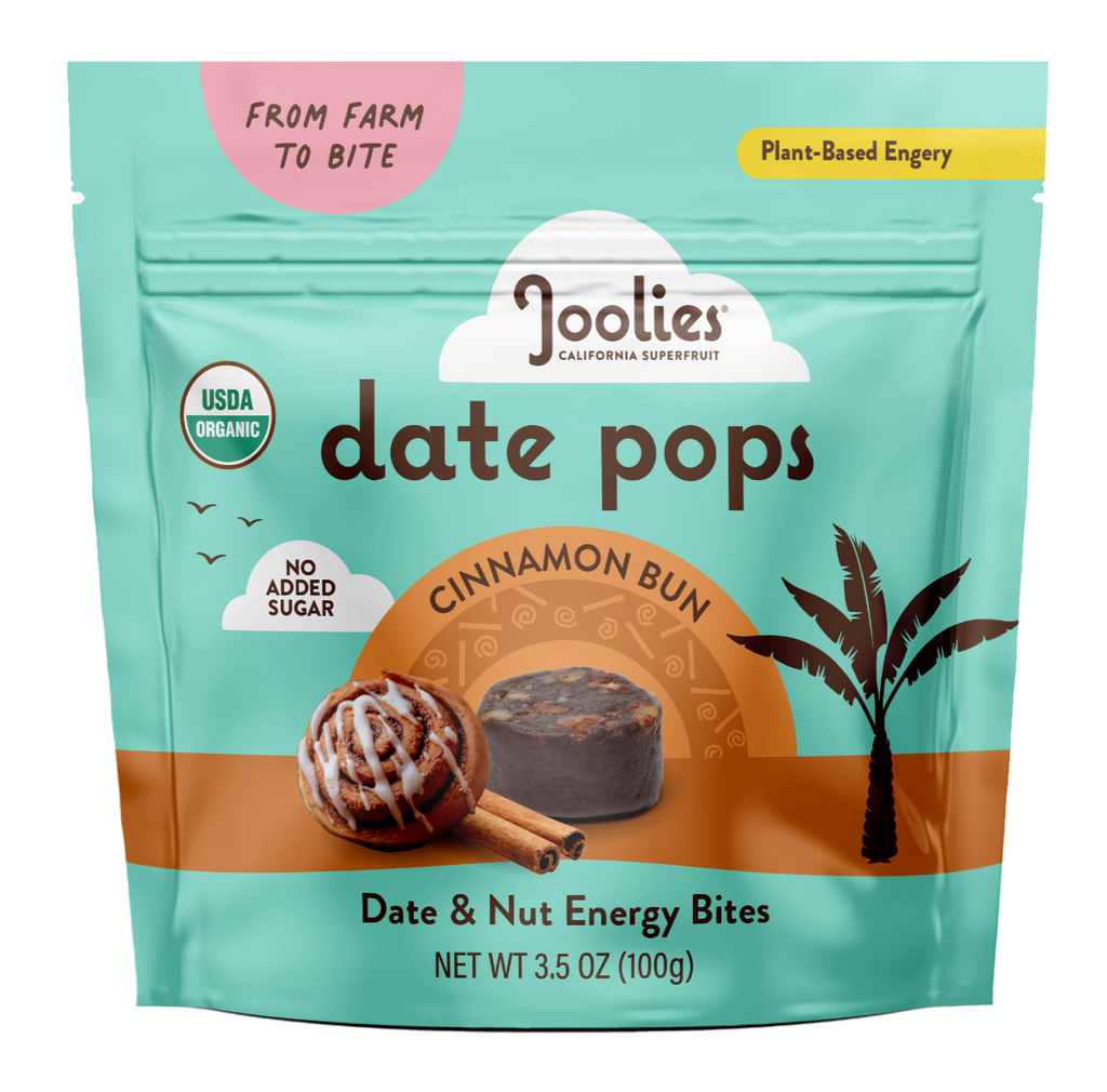 Date Pops - Cinnamon Bun 6ct
