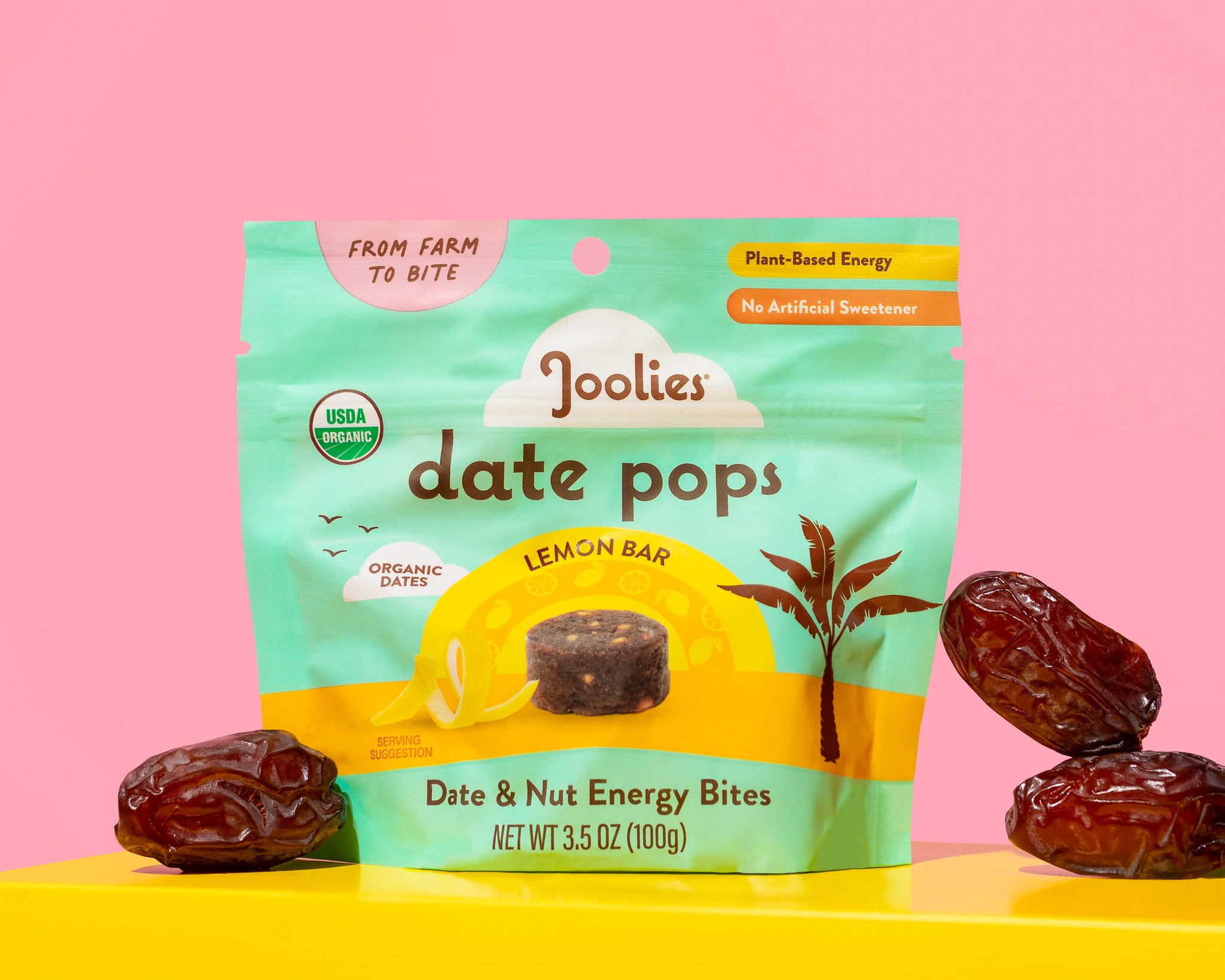 Date Pops - Lemon Bar 6 ct