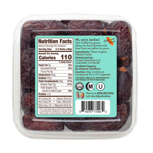 Organic Pit-Free Medjool Dates