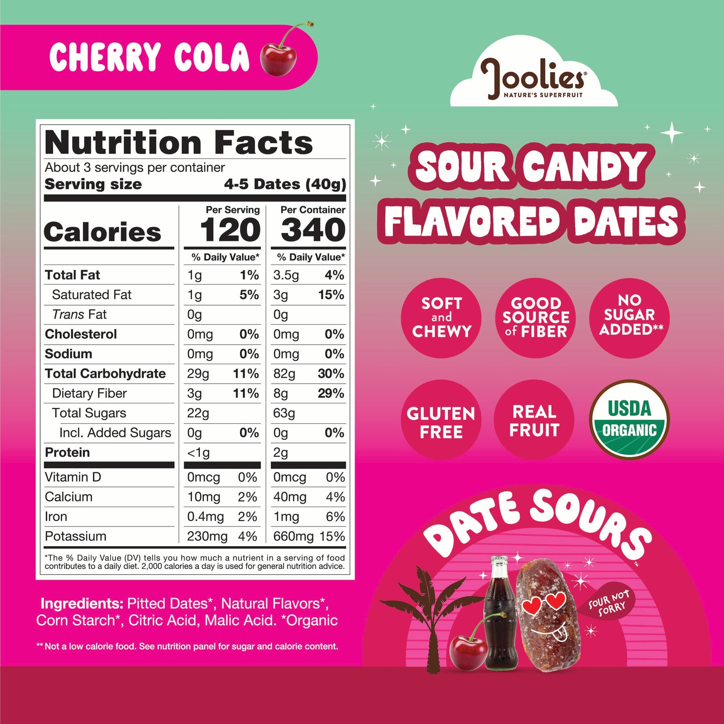 Cherry Cola Date Sours