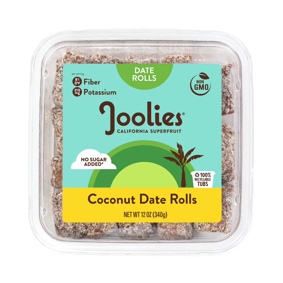 Coconut Date Rolls
