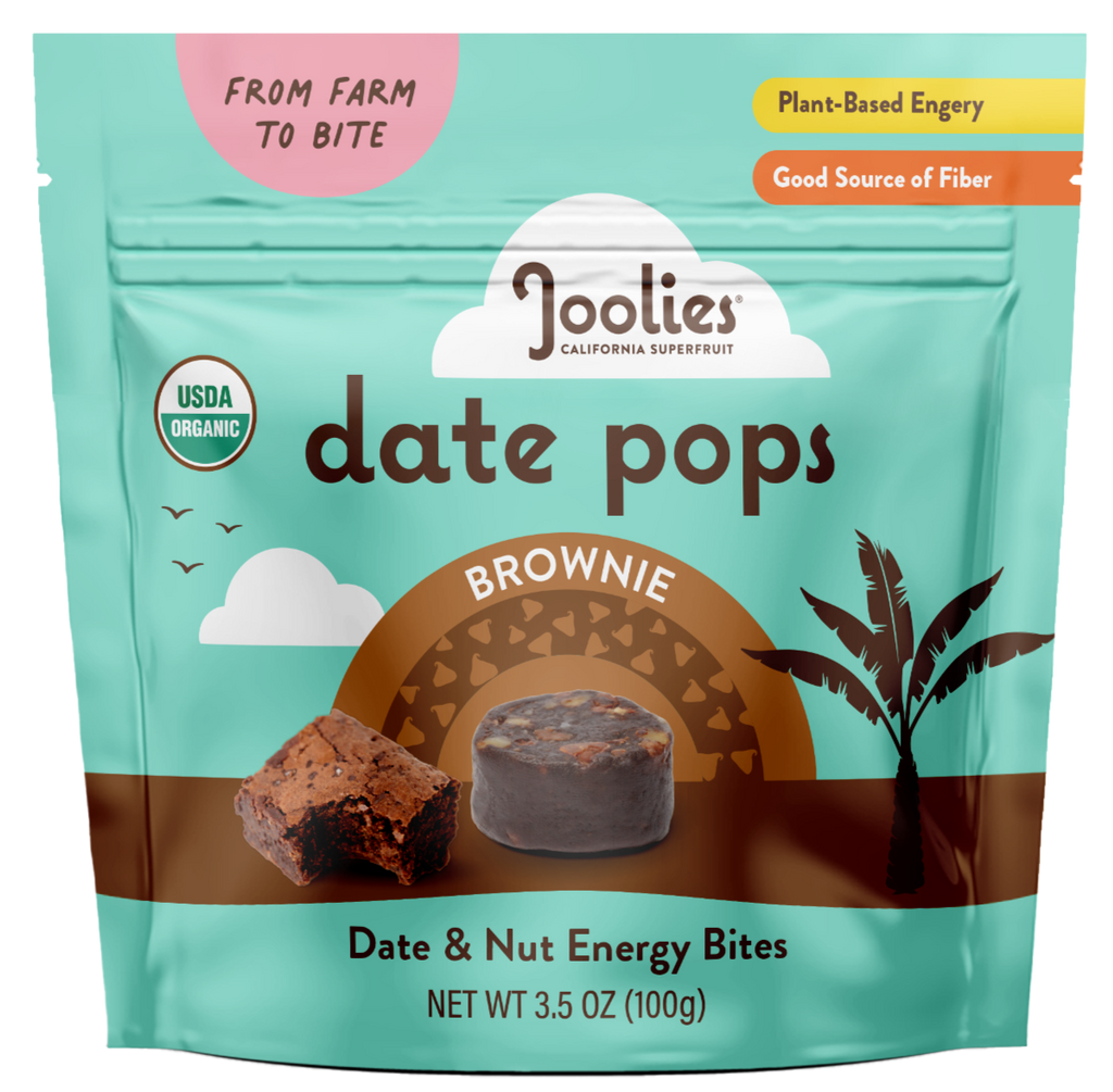 Date Pops - Brownie 6 ct