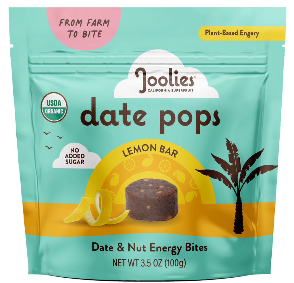 Date Pops - Lemon Bar 6 ct