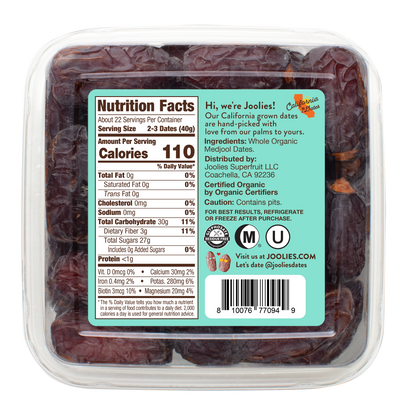 Organic Medjool Whole Dates