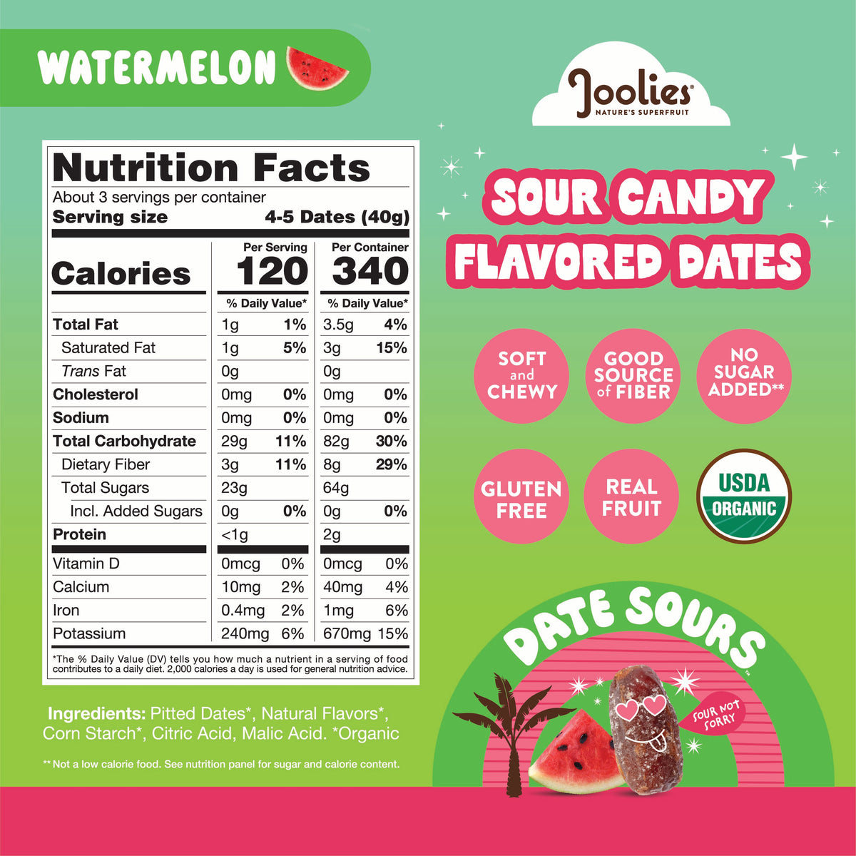 Watermelon Date Sours